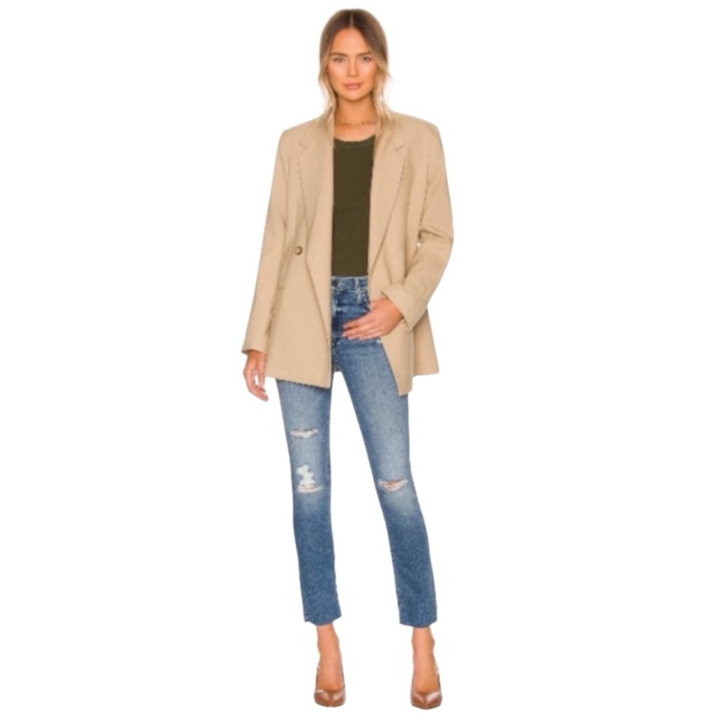 Mother Mid Rise Fray Jean  *Like New*